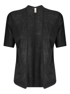 HIRA: カーディガン - カーディガン - 黒