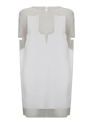 KHAITE: abiti lunghi - Vestito bianco a pannelli