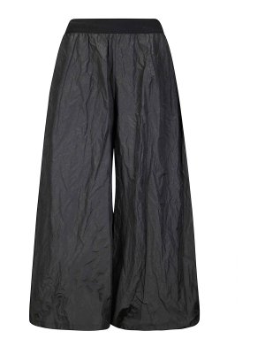 MARIA CALDERARA: Trousers Shorts - Soft taffeta trousers
