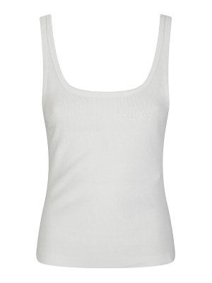 MM6 MAISON MARGIELA: Tops & Tank tops - Tank top in ribbed cotton