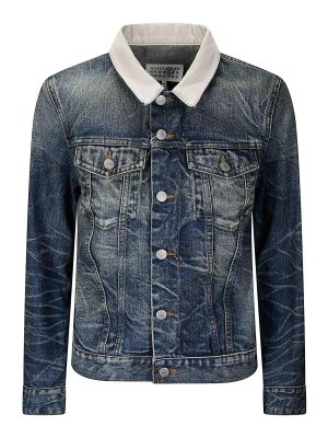 MM6 MAISON MARGIELA: blazers - Denim jacket