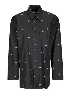 RIER: shirts - Long -sleeved cotton shirt