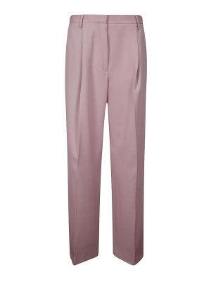 DRIES VAN NOTEN: casual trousers - Large leg trousers
