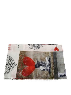 FALIERO SARTI: Stolen und Schals - Stola - Blau