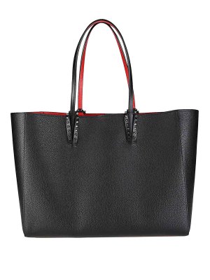 CHRISTIAN LOUBOUTIN: cross body bags - Maxi Bag in pounded leather