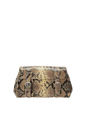 DRIES VAN NOTEN: Clutch - Sac Bandoulière - Beige