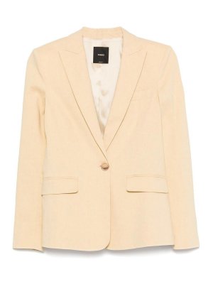 Pinko: Vestes de costume - Blazer - Jaune