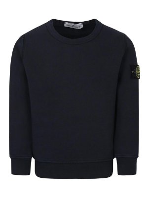 Stone Island Junior: Sweatshirts & Sweaters - Compass-Badge Sweatshirt