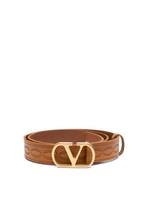 VALENTINO GARAVANI: cinture - Vlogo Signature Belt