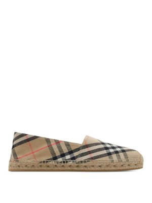BURBERRY: espadrillas - Controlla Mews Espadrilles