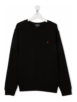 RALPH LAUREN: Sudaderas y suéteres - Sudadera - Negro
