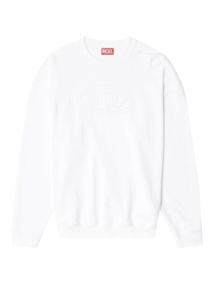 DIESEL: スウェット＆セーター - スウェットシャツ/セーター - 白