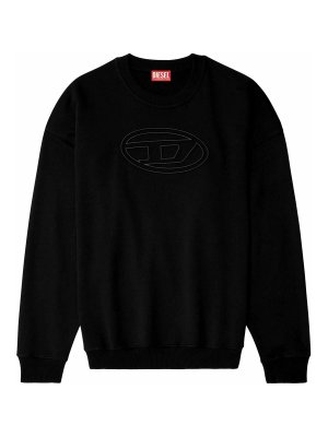 DIESEL: Sweatshirts & Pulls - Sweat-Shirts - Noir