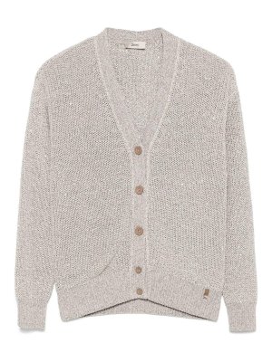 HERNO: カーディガン - カーディガン - グレイッシュブラウン