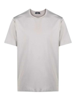 HERNO: T-shirts - T-Shirt - Gris