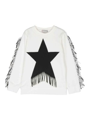 Stella McCartney Kids: Sweatshirts und Pullover - Sweatshirt - Weiß