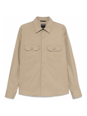 ZEGNA: シャツ - シャツ - ベージュ