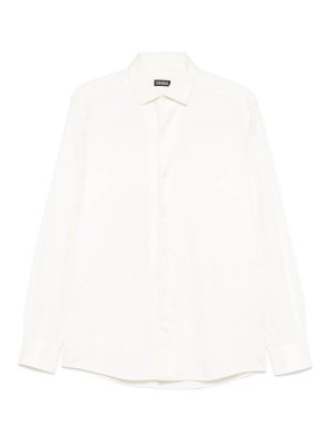 ZEGNA: シャツ - シャツ - ベージュ