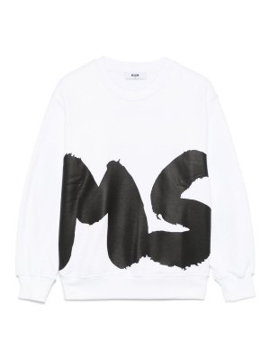 M.S.G.M. KIDS: Sweatshirts und Pullover - Sweatshirt - Weiß