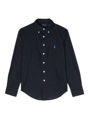 RALPH LAUREN: Camisas - Camisa - Azul Oscuro