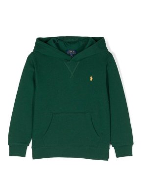 RALPH LAUREN: Sudaderas y suéteres - Sudadera - Verde Oscuro