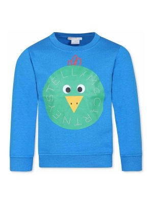 Stella McCartney Kids: Sweatshirts & Pulls - Sweat-Shirts - Bleu