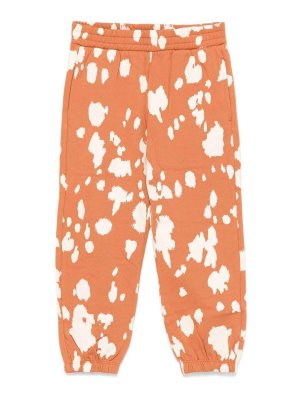 Stella McCartney Kids: Pantalones deportivos - Pantalones Deportivos - Naranja