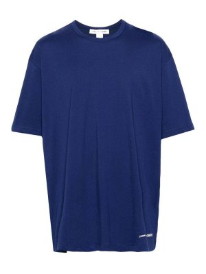 COMME DES GARCONS: Camisetas - Camiseta - Azul Oscuro