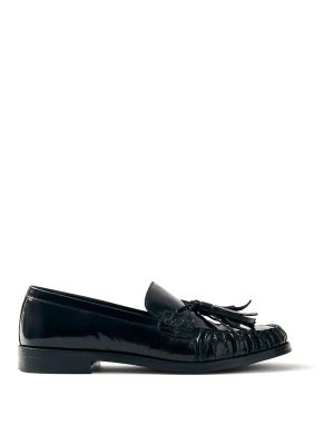 ALOHAS: classic shoes - Marietta black moccasin shoe