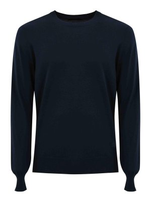 FAY: Pull col rond - Pull Col Rond - Bleu