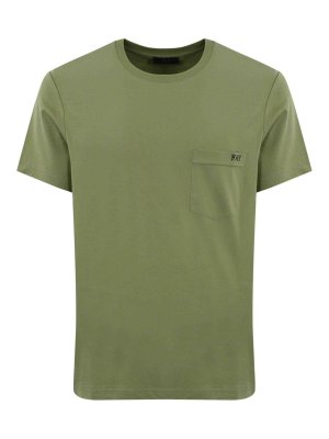 FAY: t-shirts - Cotton Logo T-Shirt