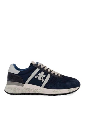 PREMIATA: Chaussures de sport - Baskets - Bleu