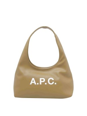 A.P.C.: shoulder bags - Olive Baby Ninon Shoulder Bag