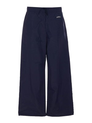 A.P.C.: pantaloni sport - Pantaloni da binari della foschia