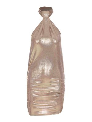 ANIYE BY: ニーレングスドレス - 膝丈ドレス - 金