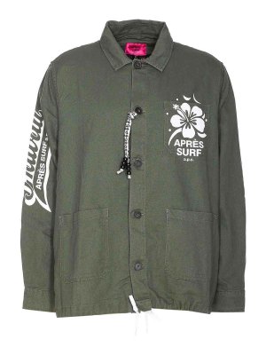 APRES SURF: Chaquetas casual - Chaqueta Casual - Verde