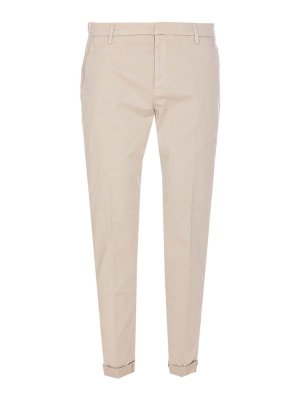 DONDUP: カジュアルトラウザー - カジュアルパンツ - ベージュ