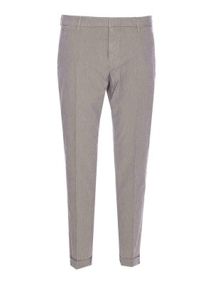 DONDUP: カジュアルトラウザー - カジュアルパンツ - グレー