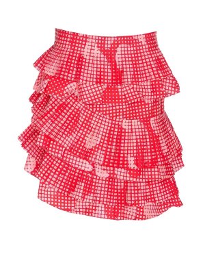 ESSENTIEL ANTWERP: Knee length skirts & Midi - Hupaul Ruffle Mini Skirt