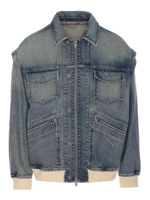 GOLDEN GOOSE: Chaquetas casual - Chaqueta Casual - Azul