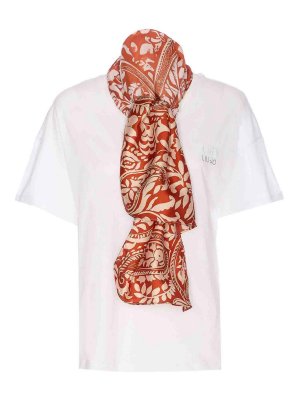 Liu Jo: T-shirts - T-Shirt - Blanc