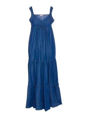 Liu Jo: Vestidos media pierna - Vestido Midi - Azul