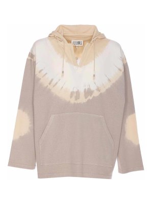 MM6 MAISON MARGIELA: Sweatshirts & Pulls - Sweat-Shirts - Beige