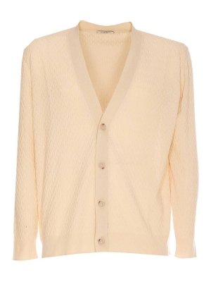 Paolo Pecora: Cardigans - Cardigan - Weiß
