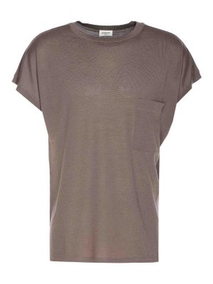 SAINT LAURENT: t-shirts - Cassandre T-Shirt