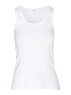 SAINT LAURENT: Tops & Tank tops - Logo Tank Op