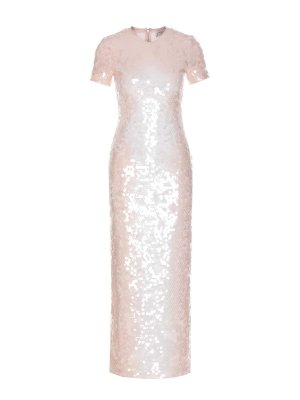 SPORTMAX: マキシドレス - マキシドレス - ヌードカラー