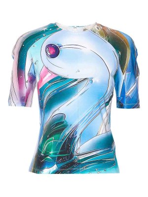 TORY BURCH: t-shirts - Printed T-Shirt