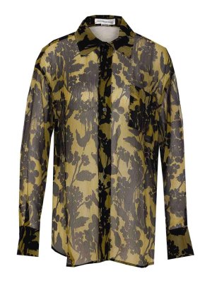 VICTORIA BECKHAM: camicie - Camicia del pigiama verde