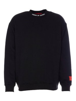 VISION OF SUPER: Sweatshirts & Pulls - Sweat-Shirts - Noir